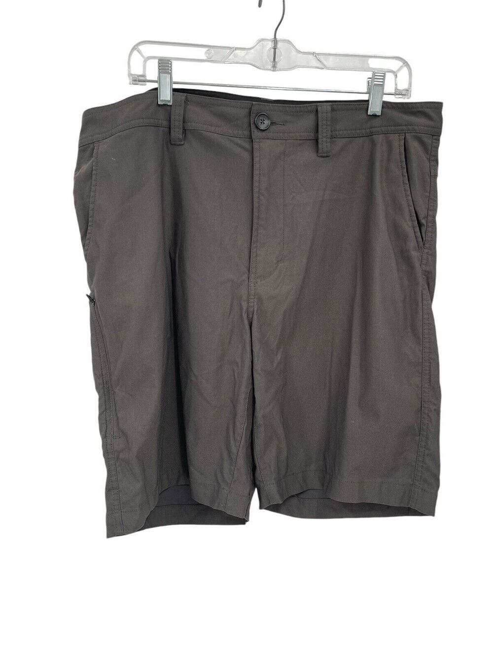Prana Alameda 9” Short Dark Iron Men’s Size 36 Waist Measures 38